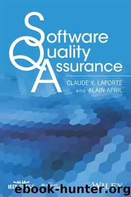 Software Quality Assurance by Laporte Claude Y. April Alain & Alain April