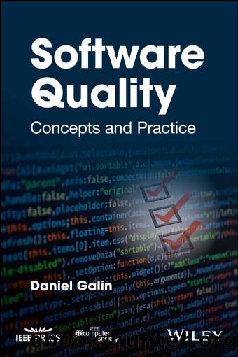 Software Quality by Galin Daniel;