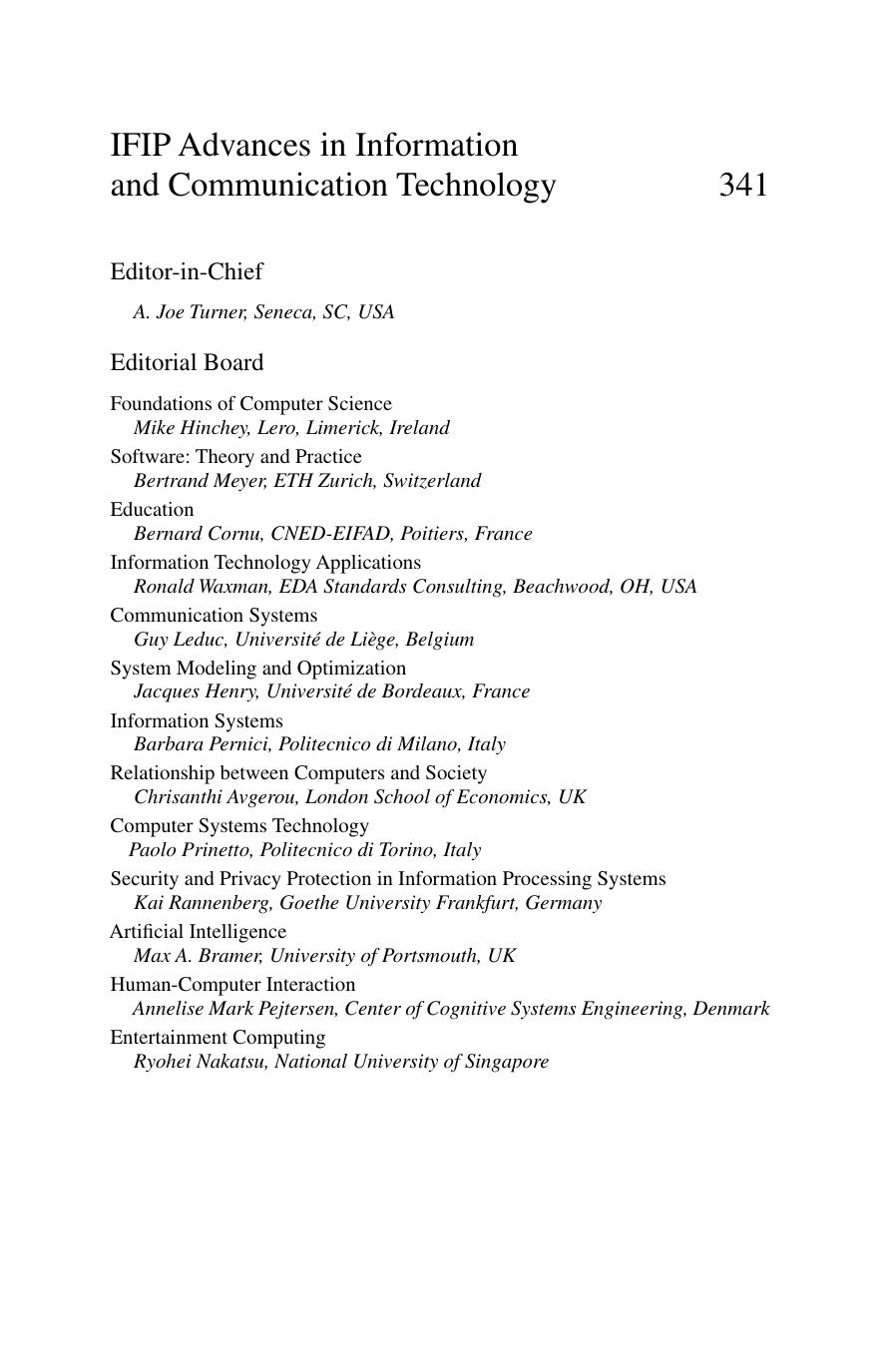 Software Services for e-World: 10th IFIP WG 6.11 Conference on e-Business, e-Services, and e-Society, I3E 2010, Buenos Aires, Argentina, November 3-5, 2010. Proceedings by Yanchun Zhang (auth.) Wojciech Cellary Elsa Estevez (eds.)