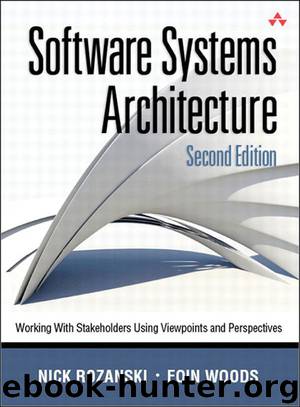 Software Systems Architecture: Working With Stakeholders Using Viewpoints and Perspectives by Nick Rozanski & Eóin Woods