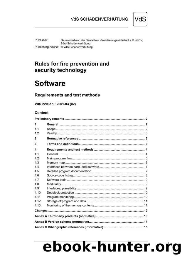 Software by VdS Schadenverhütung GmbH