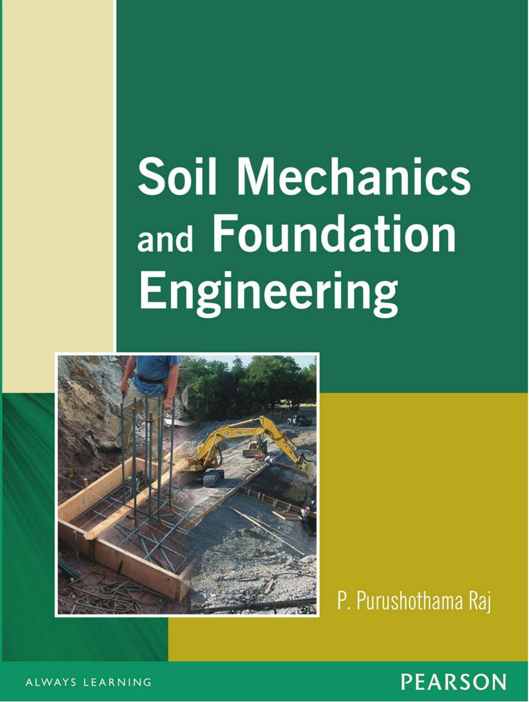 Soil Mechanics and Foundation Engineering by P Purushothama Raj