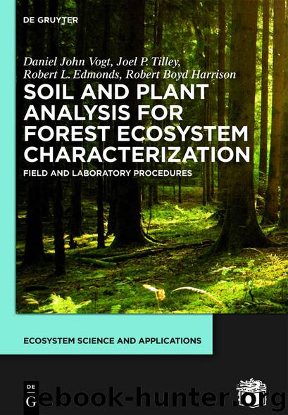 Soil and Plant Analysis for Forest Ecosystem Characterization by Vogt Daniel John Tilley Joel P. Edmonds Robert L
