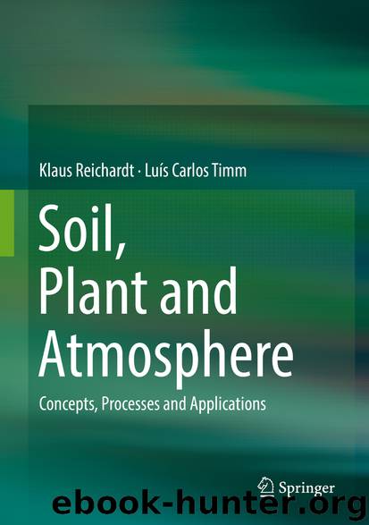 Soil, Plant and Atmosphere by Klaus Reichardt & Luís Carlos Timm