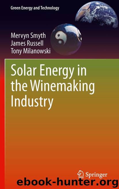 Solar Energy in the Winemaking Industry by Mervyn Smyth James Russell & Tony Milanowski