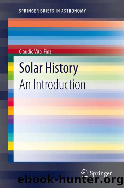 Solar History by Claudio Vita-Finzi