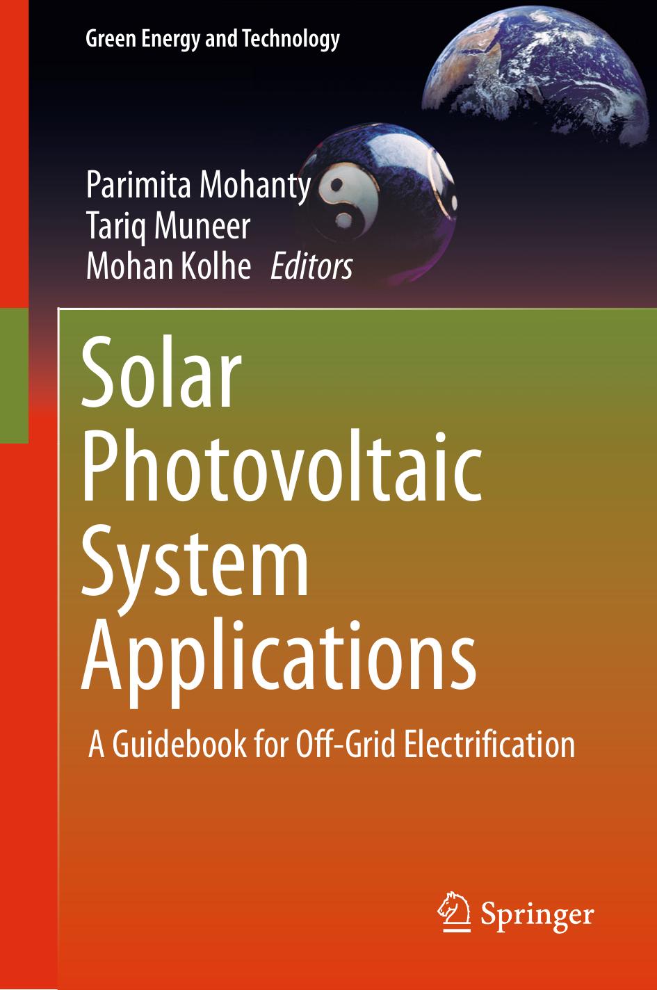 Solar Photovoltaic System Applications by A Guidebook for Off-Grid Electrification (2016)
