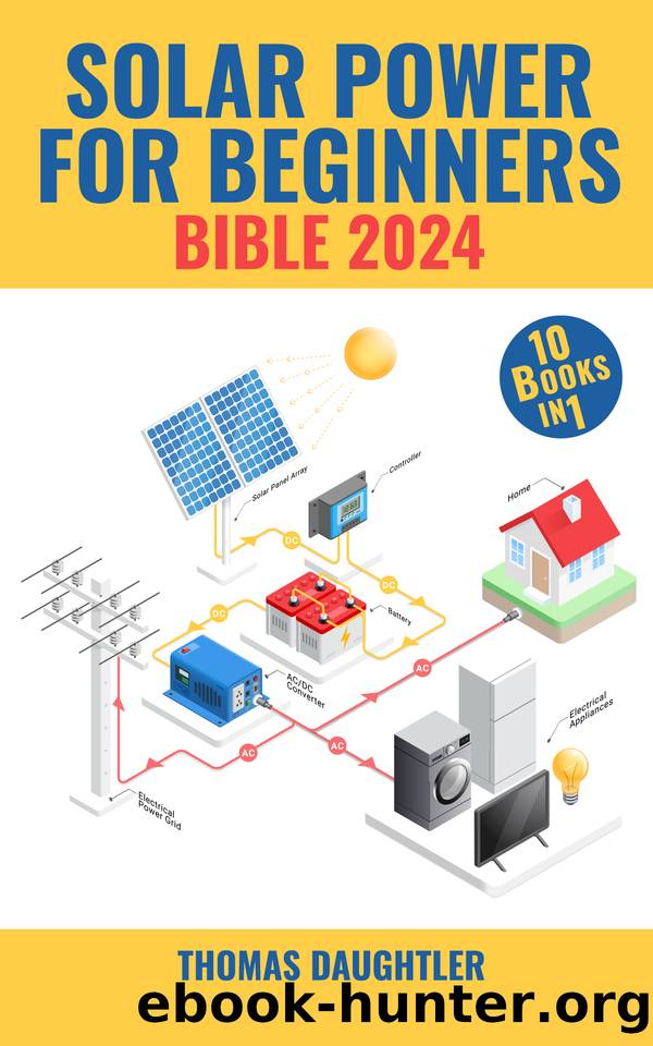 Solar Power for Beginners Bible 2024: 10 Books in 1 Your Comprehensive Guide to Mastering Solar Energy from Basics to Off-grid Living, Urban Solutions, and Tomorrow's Policies by Thomas Daughtler