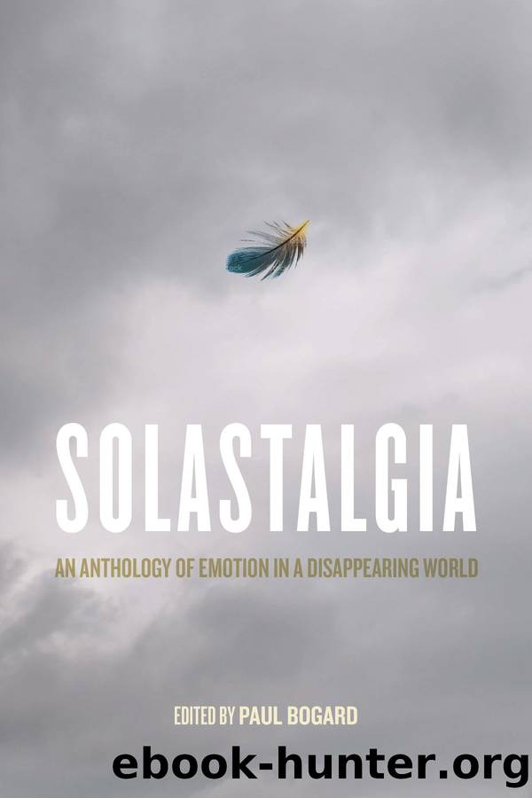 Solastalgia by Paul Bogard