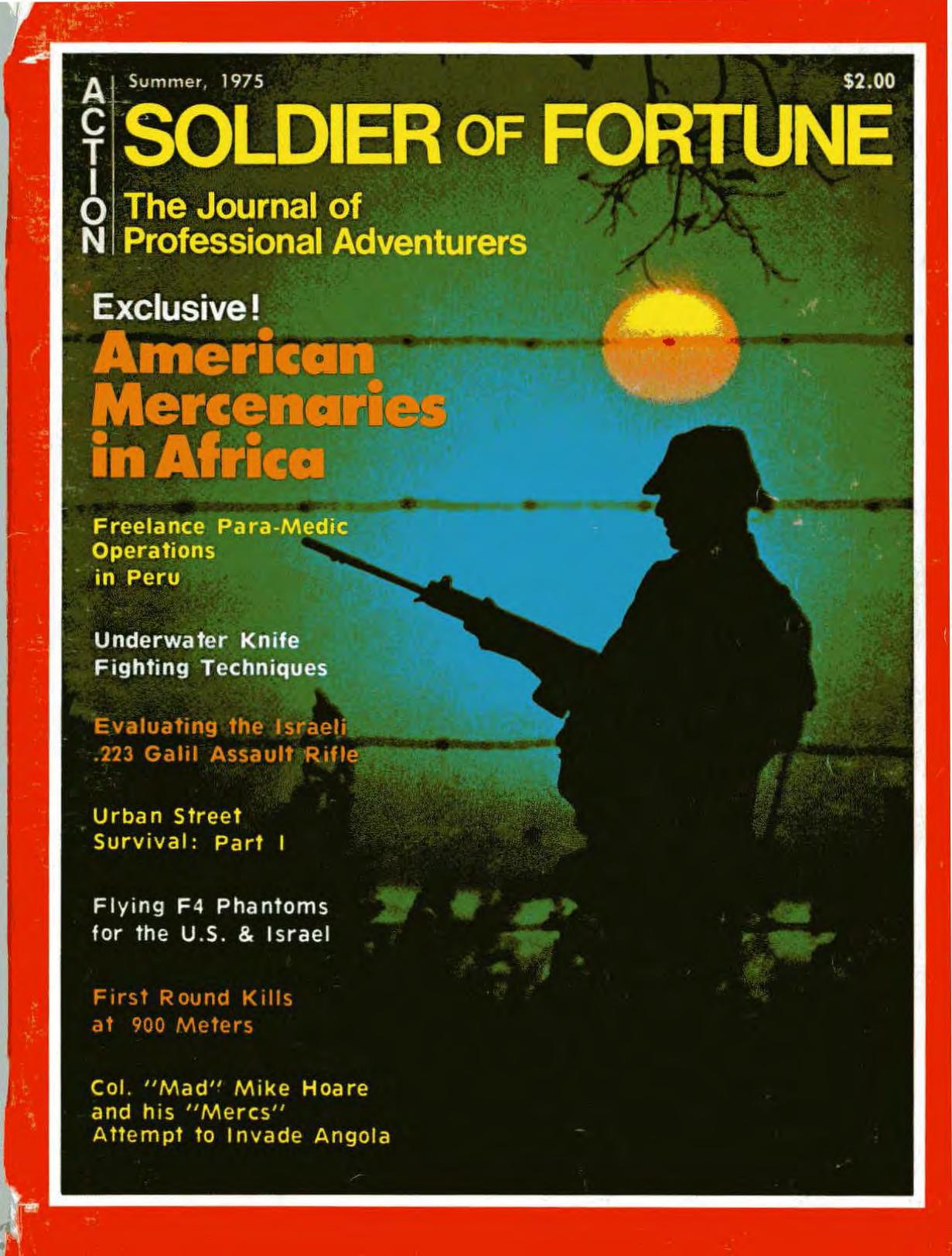 Soldier Of Fortune 1975 Summer, Issue 1 by Soldier Of Fortune