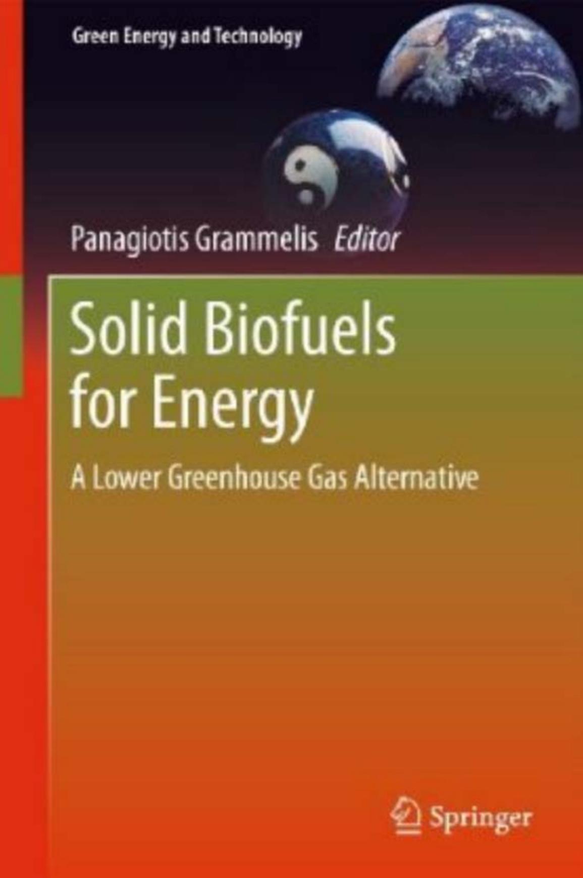 Solid Biofuels for Energy: A Lower Greenhouse Gas Alternative (Green Energy and Technology) by Panagiotis Grammelis