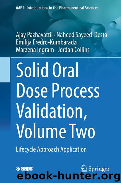 Solid Oral Dose Process Validation, Volume Two by Ajay Pazhayattil & Naheed Sayeed-Desta & Emilija Fredro-Kumbaradzi & Marzena Ingram & Jordan Collins