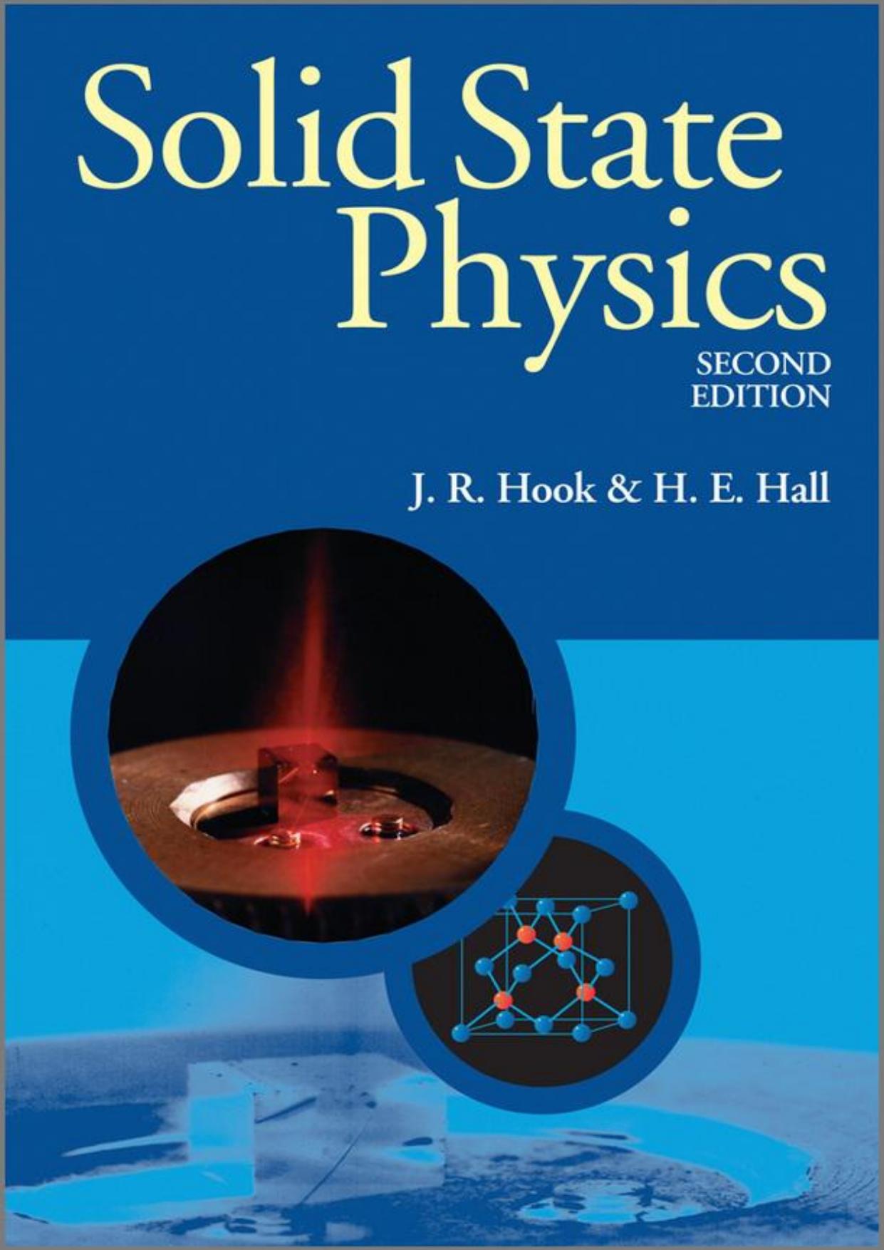Solid state physics by J. R. Hook H. E. Hall