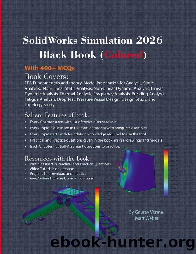 SolidWorks Simulation 2026 Black Book by Unknown