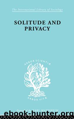 Solitude and Privacy by Paul Halmos