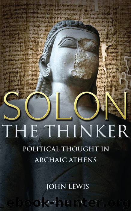 Solon the Thinker by Lewis John David;