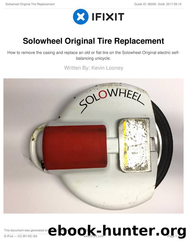 Solowheel Original Tire Replacement by Unknown
