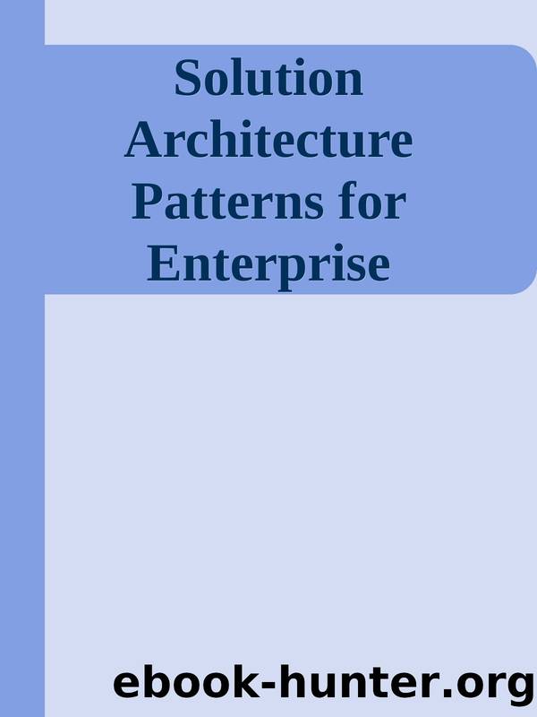 Solution Architecture Patterns for Enterprise by 2023