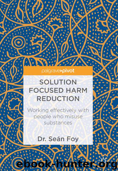 Solution Focused Harm Reduction by Seán Foy