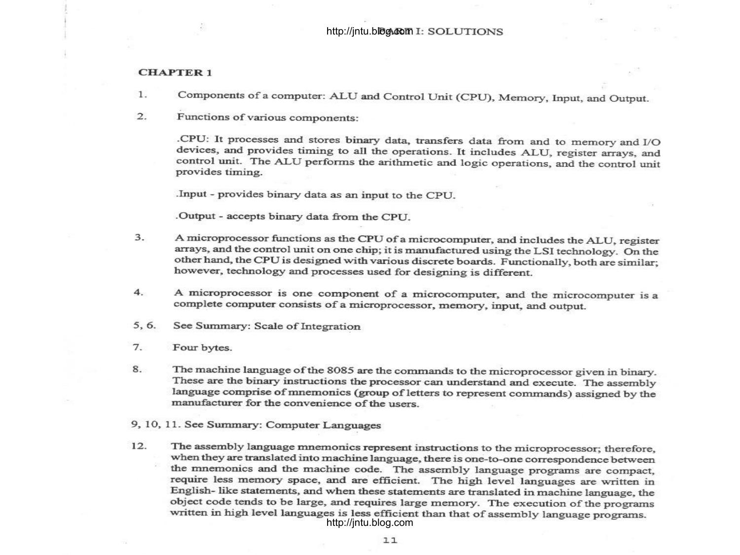 Solutions Manual Microprocessor 8085 Gaonkar by Gaonkar