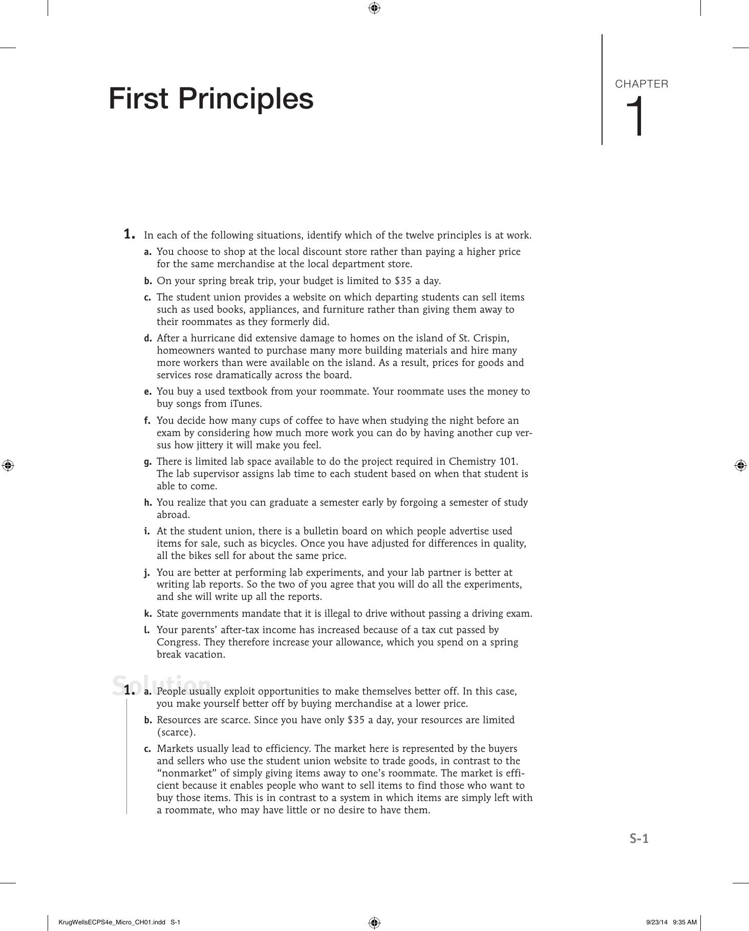 Solutions Manual for Macroeconomics 4th Edition by Krugman by Paul Krugman