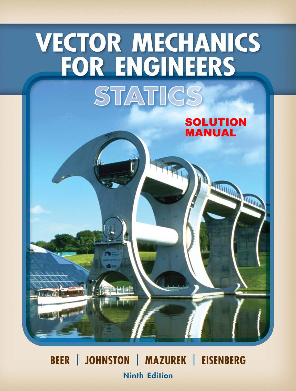 Solutions Manual: Vector Mechanics for Engineers: Statics by Ferdinand P. Beer