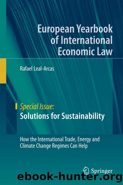 Solutions for Sustainability by Rafael Leal-Arcas