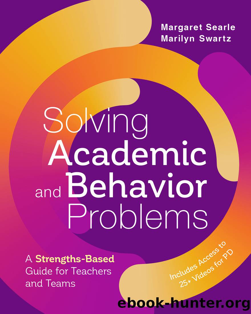 Solving Academic and Behavior Problems by Searle Margaret;Swartz Marilyn; & Marilyn Swartz