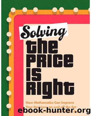 Solving the Price Is Right by Justin L. Bergner