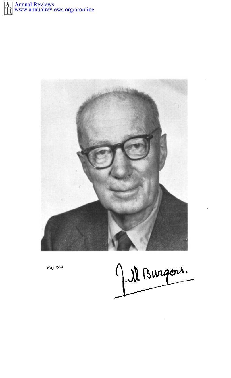Some Memories of Early Work in Fluid Mechanics at the Technical University of Delft by J M Burgers
