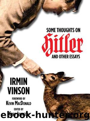 Some Thoughts on Hitler by Irmin Vinson