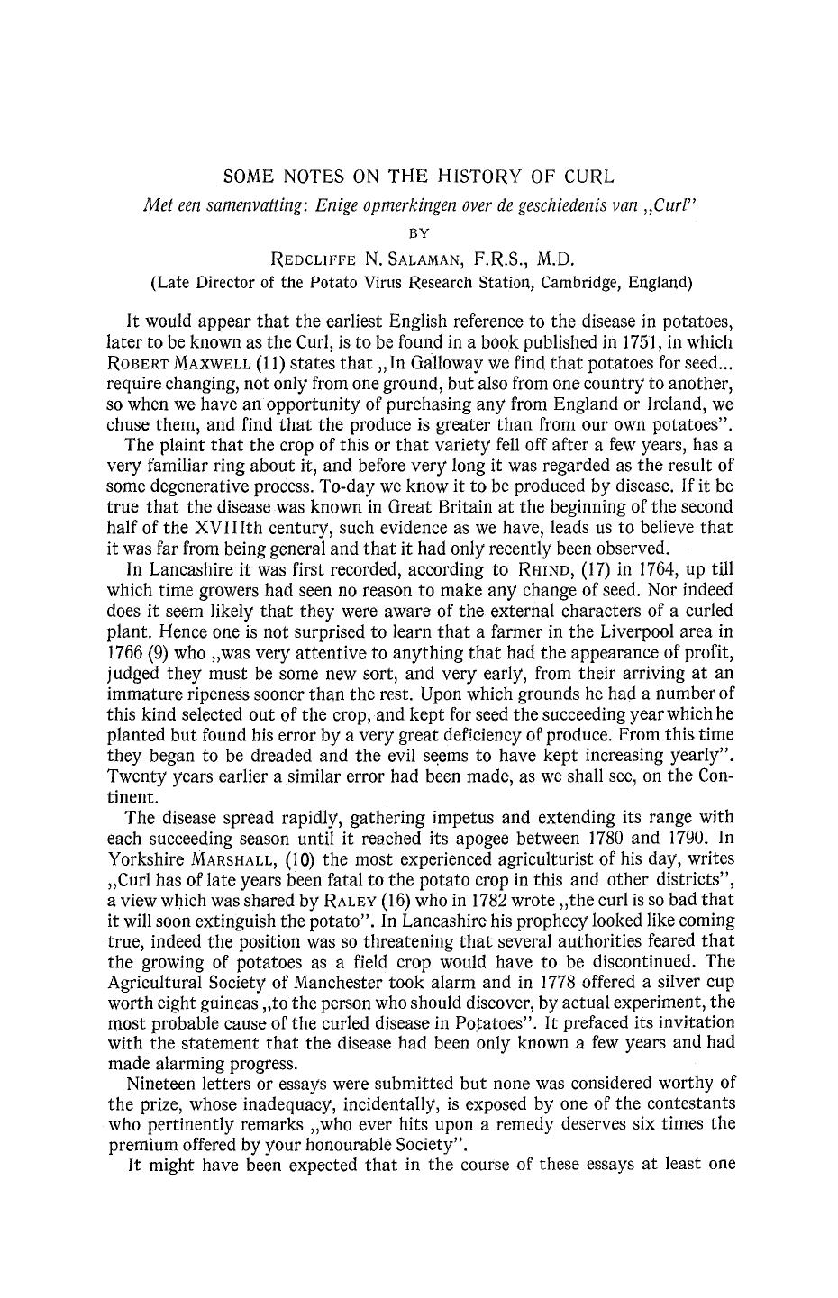 Some notes on the history of Curl by Unknown