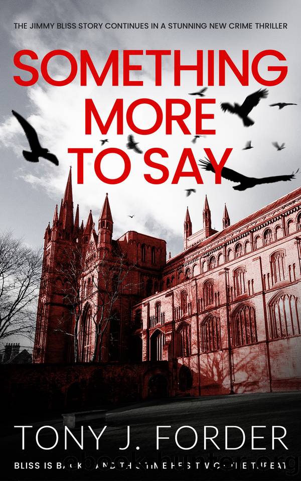 Something More To Say (The DI Jimmy Bliss Crime Series Book 12) by Tony J Forder