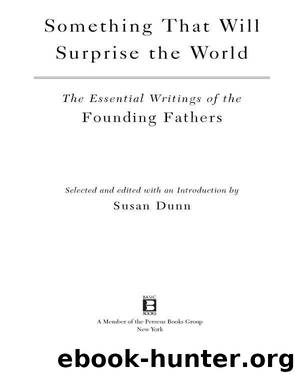 Something That Will Surprise the World by Susan Dunn