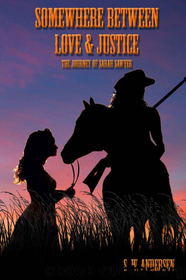 Somewhere Between Love and Justice: The Journey of Sarah Sawyer by S.W. Andersen
