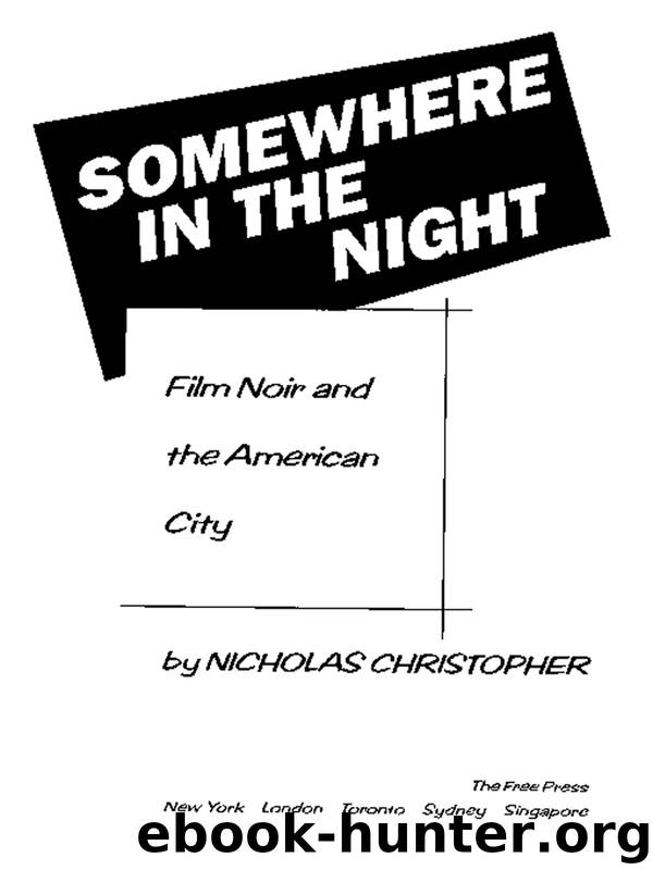 Somewhere in the Night by Nicholas Christopher