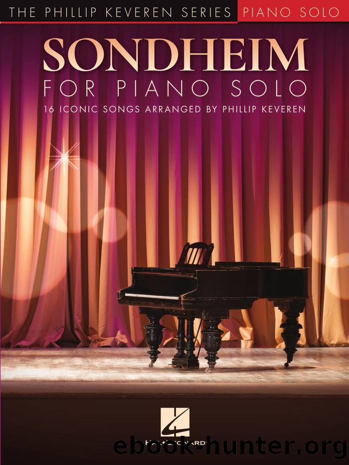 Sondheim for Piano Solo by Stephen Sondheim