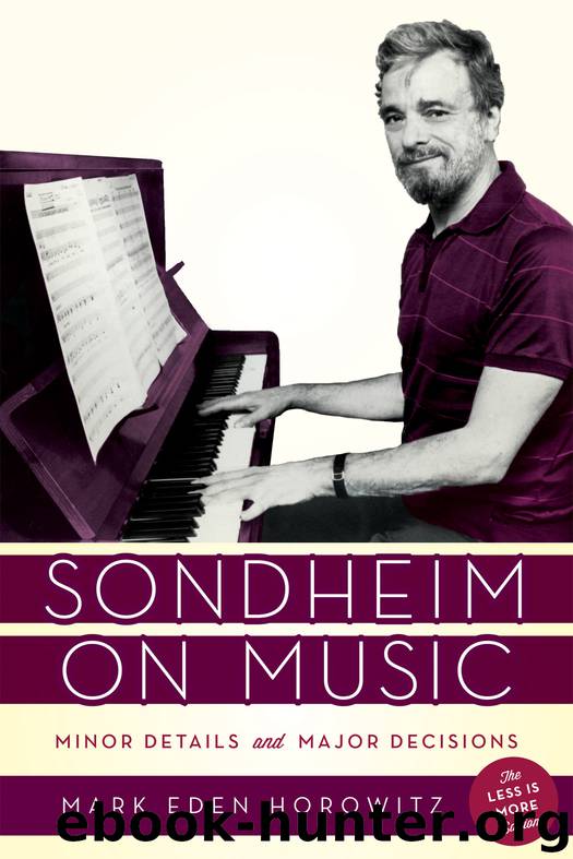 Sondheim on Music by Mark Eden Horowitz