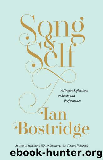 Song and Self by Ian Bostridge