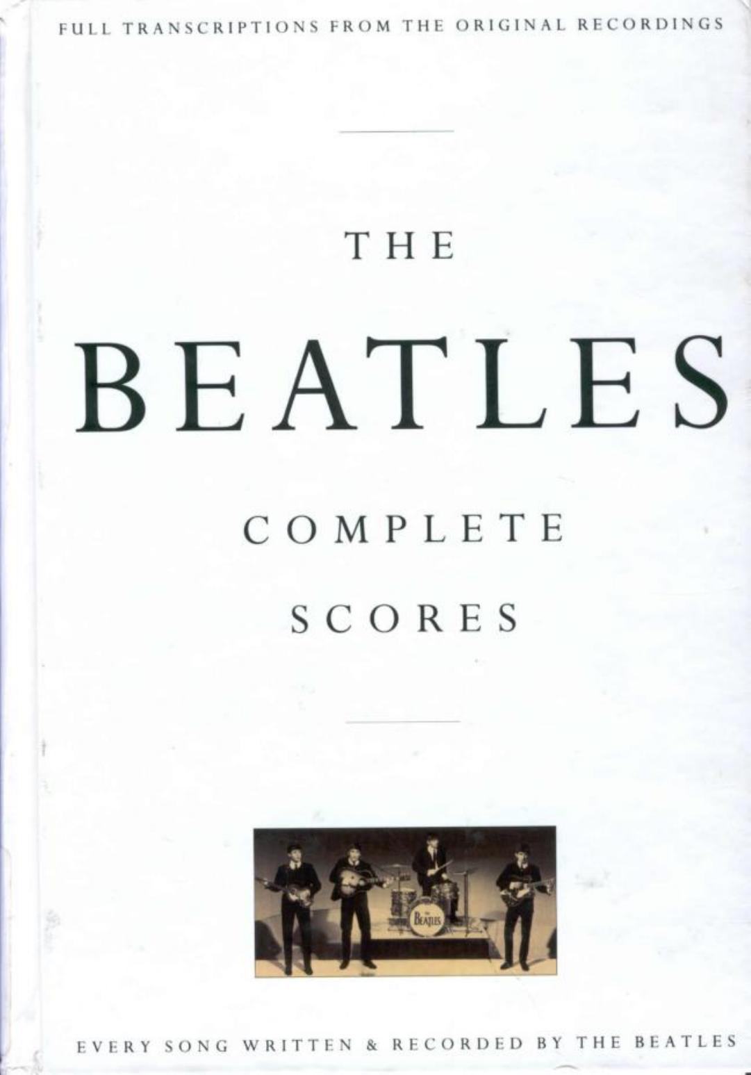 Songbook - The Beatles by Complete Scores