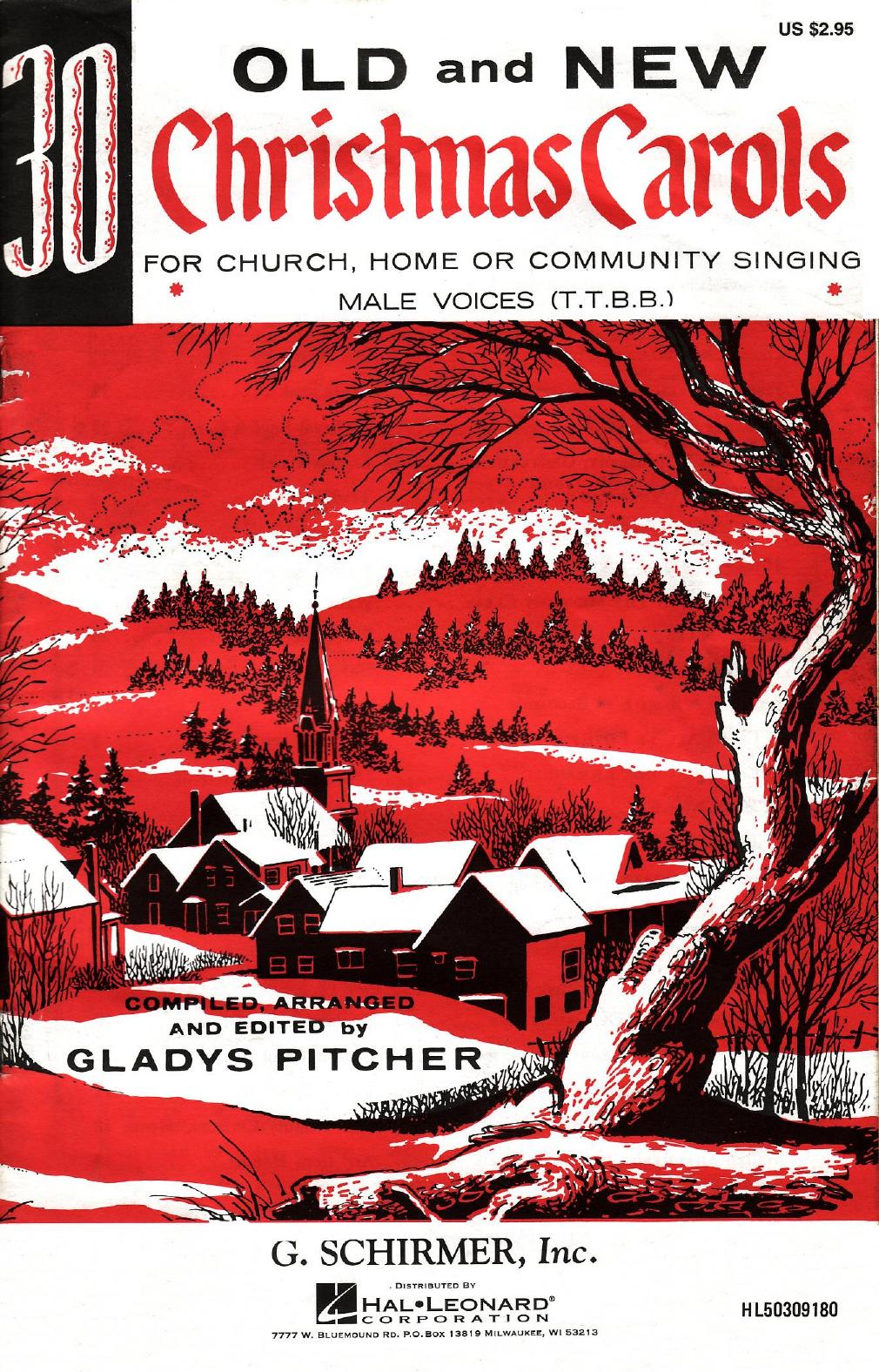 Songbook by 30 Old New Christmas Carols