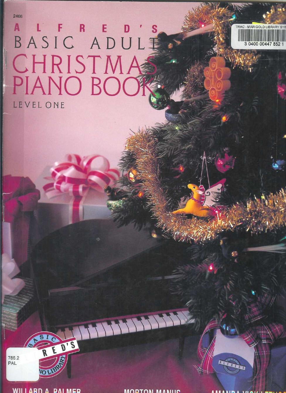 Songbook by Alfred's Christmas Book Level 1