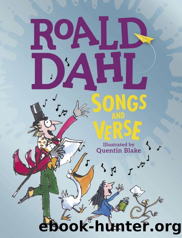 Songs and Verse (Dahl Fiction) by Roald Dahl