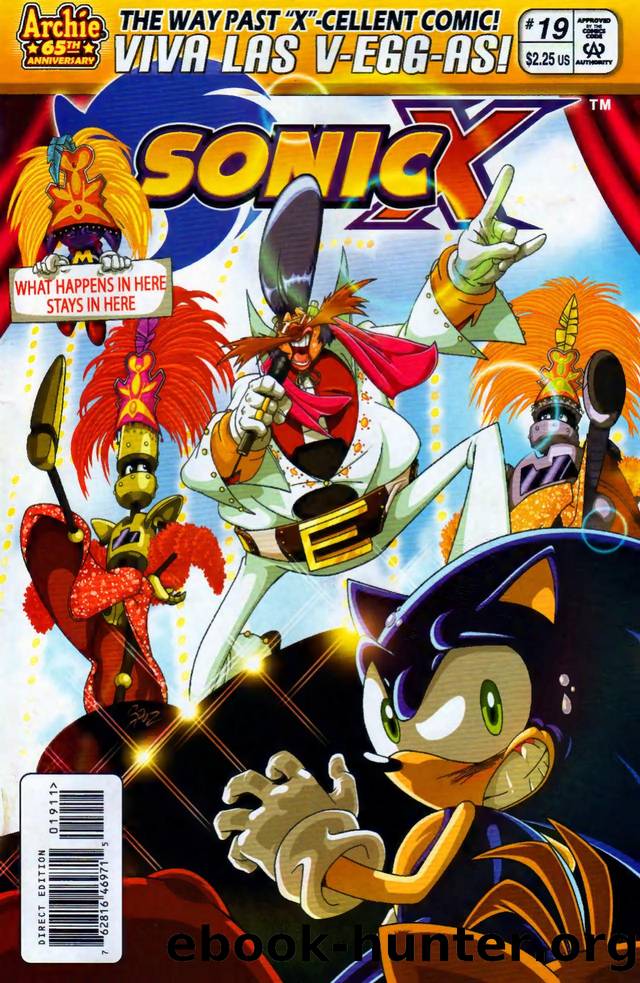 Sonic X Comic Collection by Archie Comics Sega TMS