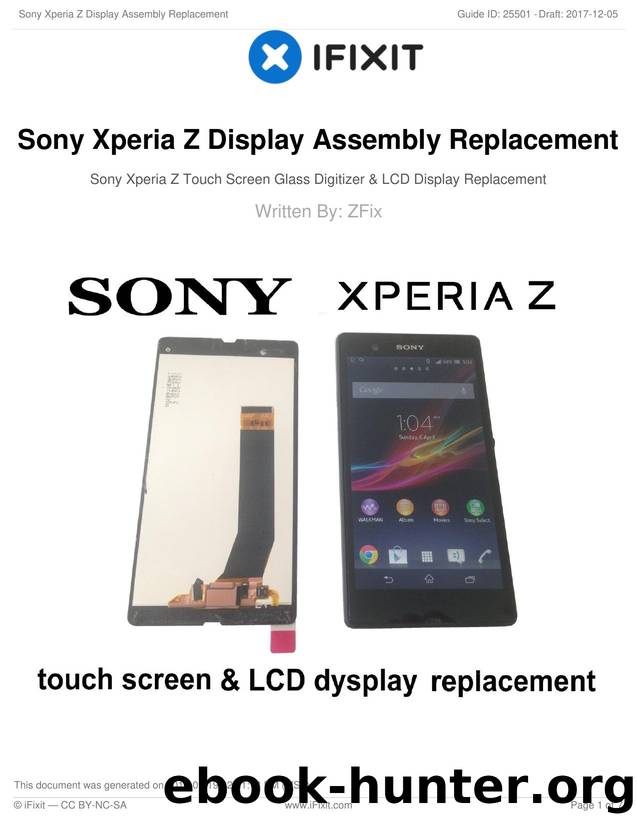 Sony Xperia Z Display Assembly Replacement by Unknown