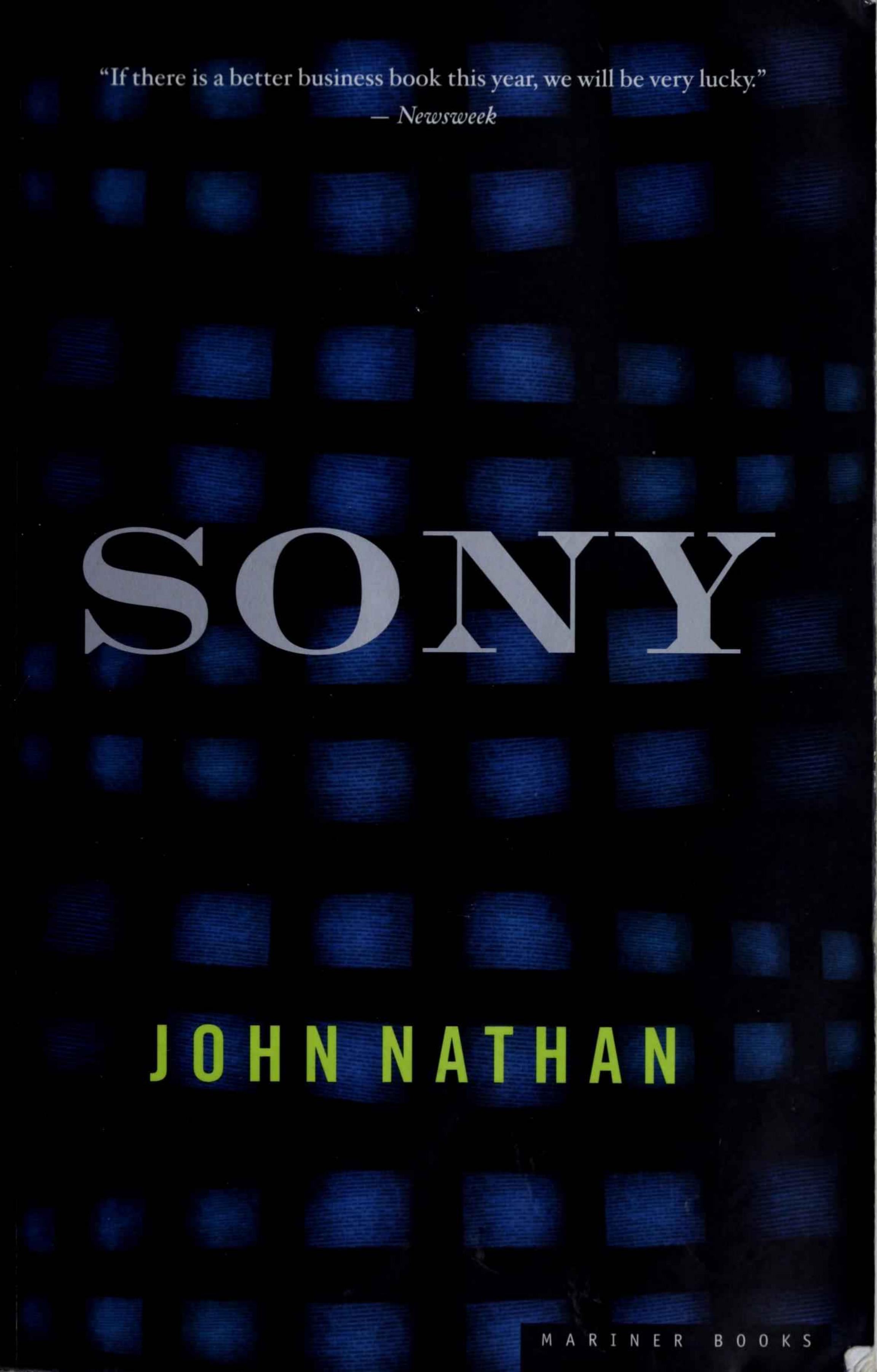 Sony: The Private Life by John Nathan