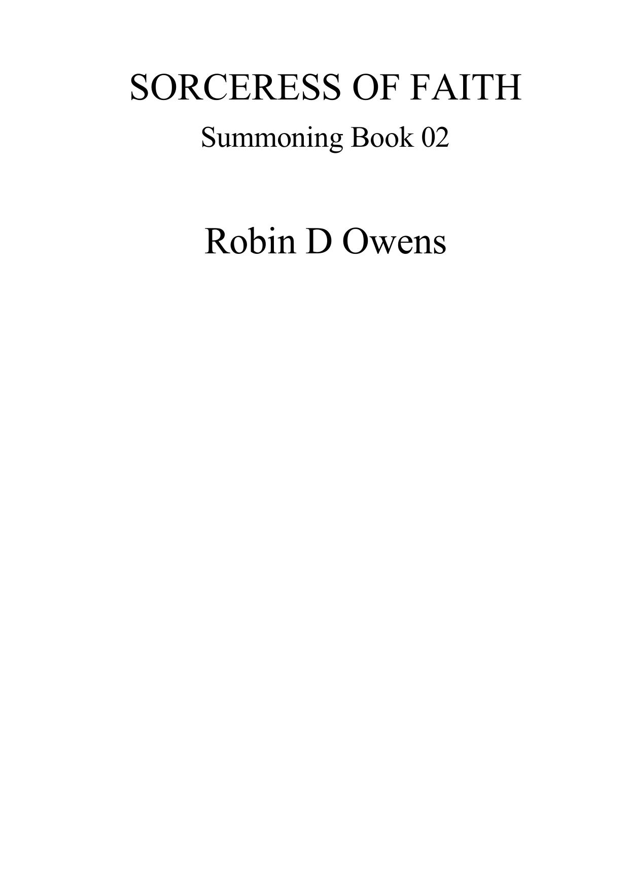 Sorceress of Faith (The Summoning, Book 2) by Robin D. Owens