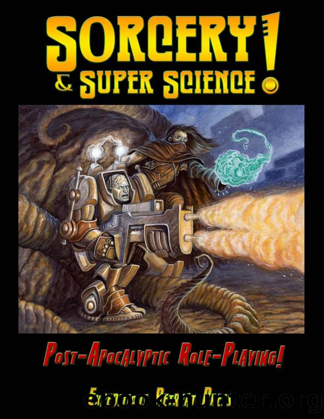 Sorcery and Super Science RPG by Unknown
