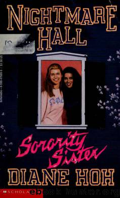 Sorority sister by Diane Hoh