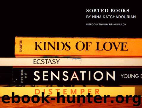 Sorted Books by Nina Katchadourian